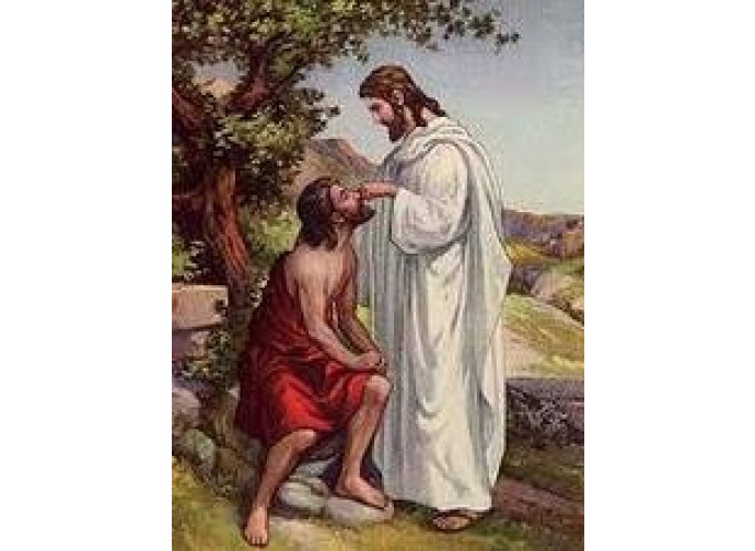 Gesù guarisce il cieco